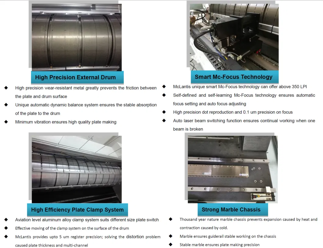 Thermal Laser CTP Machine to Output Printing Plate