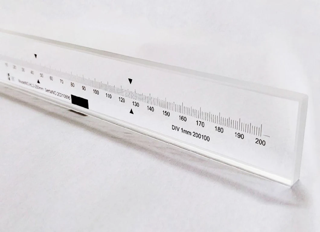 Glass Line Ruler Apparatus Glass Line Ruler Test Equipment Hbl01 Measuring Instruments & Tools
